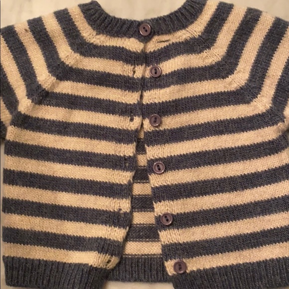 Elaphantito, Striped Infant Sweater - Picture 3 of 3